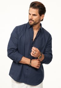 One Redox LANGARM - Hemd - navy