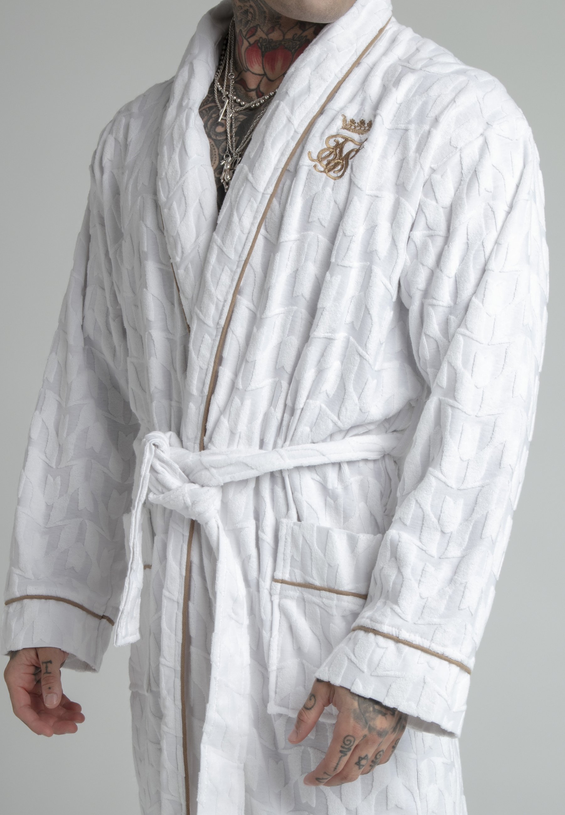 SIKSILK MESSI X SIKSILK DRESSING GOWN 