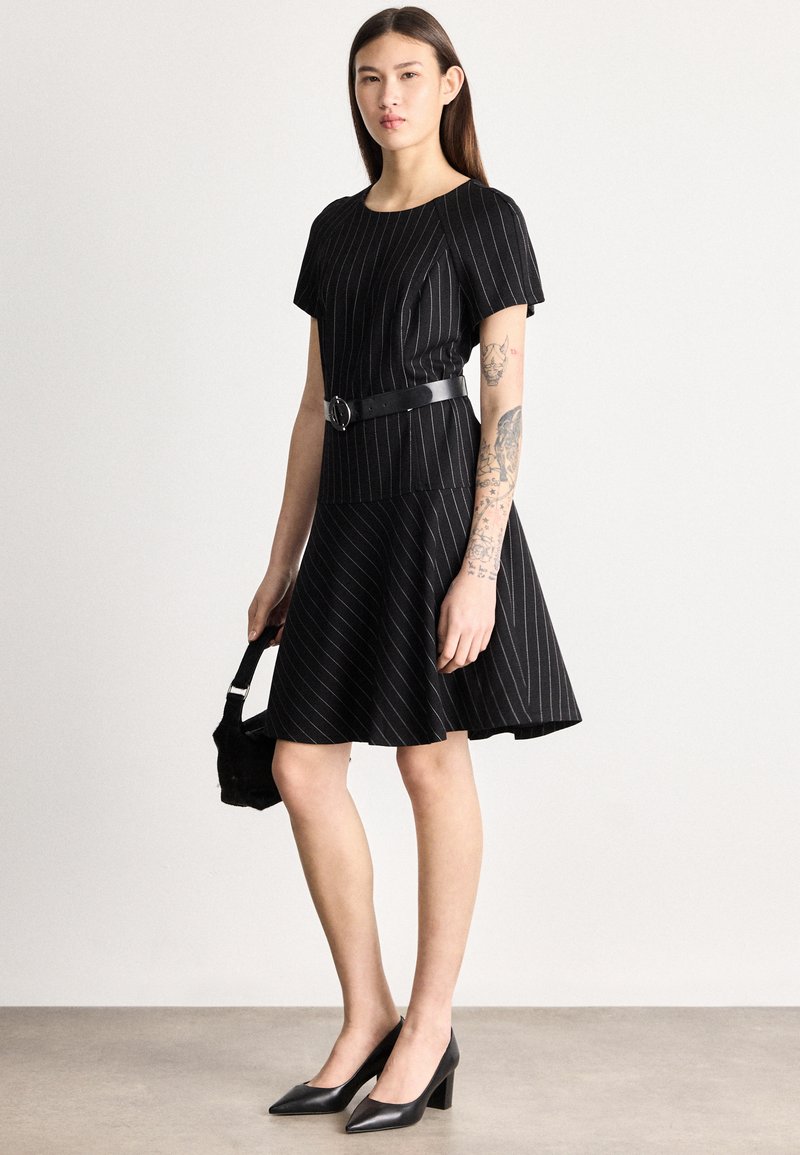 dkny jersey dress DKNY Women's Long Sleeve Jersey Sheath Dress
