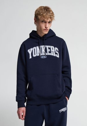 Terranova, FELPA CON STAMPA - Felpa con cappuccio - blu navy