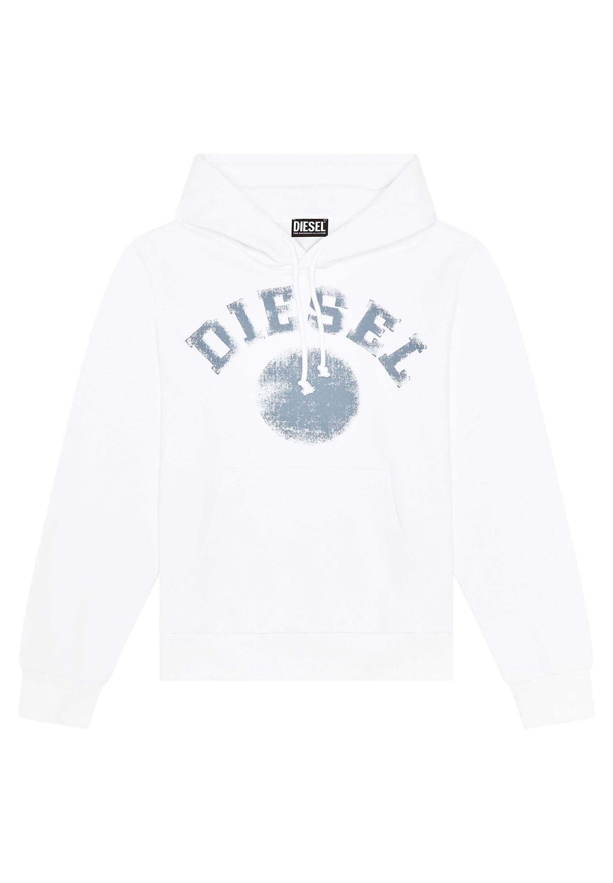 Diesel Herren Kapuzenpullover – Logo-Design, Nachhaltig Aus Bio-Baumwolle & Polyester