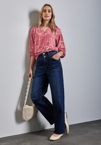 Street One MIT SMOCK-DETAILS - Camicetta - rosa