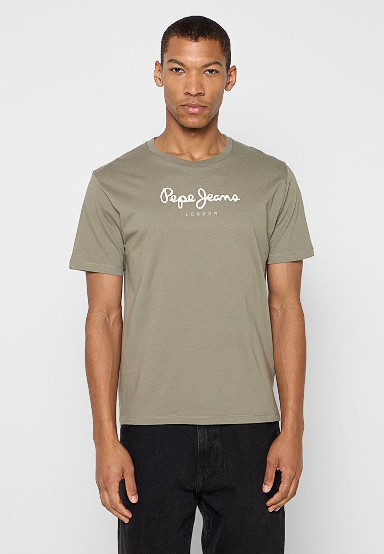 Pepe Jeans T-shirt print kaki