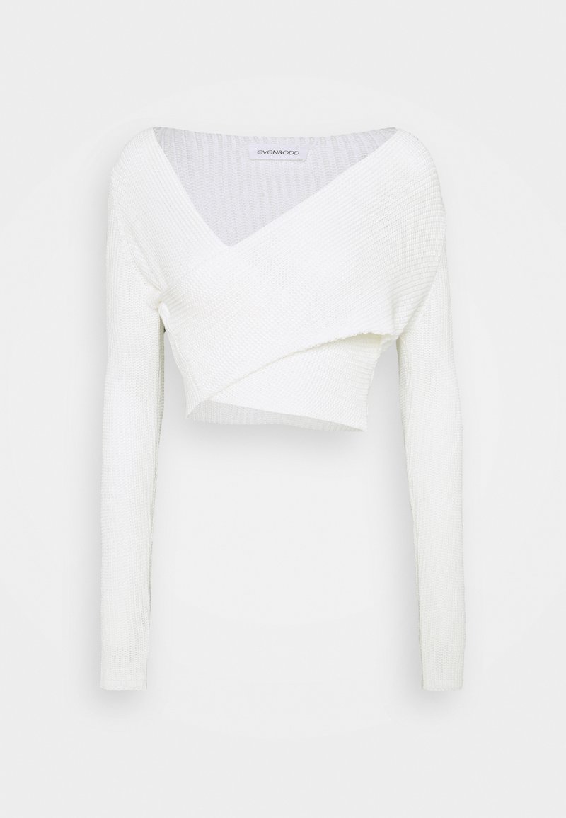 Damen Strickjacken | Even&Odd Strickpullover off-white/offwhite - LA89413 Damen Strickjacken | Even&Odd Strickpullover off-white/offwhite - LA89413