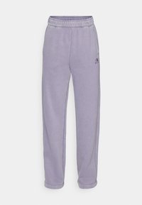 ICONS WASH WIDE LEG PANTS - Joggebukse - dark purple