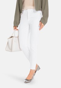Marc Cain SILEA - Slim fit jeans - white
