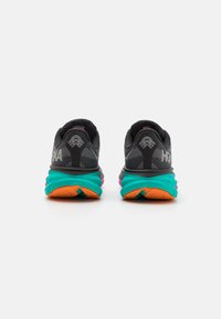 HOKA CLIFTON 9 GTX - Chaussures de running sur route - black/electric aqua