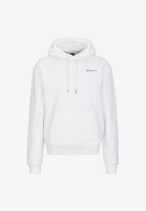 Jacquemus, JACQUEMUS HOODIE EMBROIDERED - Kapuzenpullover - white