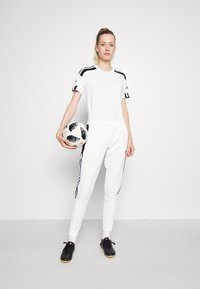 adidas Performance SQUADRA 21 - Sport T-Shirt - white/black