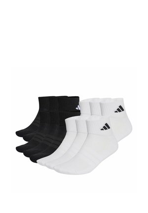 adidas Sportswear, UNISEX 12 PACK - Socken - weiß/schwarz