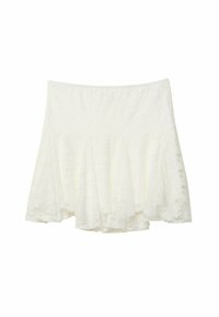FITTING - A-linjainen hame - white