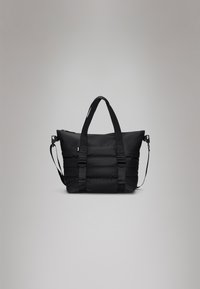 PUFFER MIX TOTE BAG MINI W3 UNISEX - Saco de mão - black