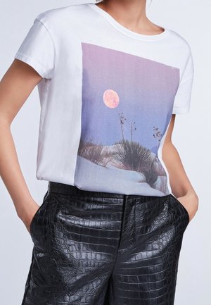 T-Shirt print - white