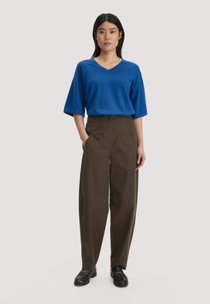 hessnatur HESSNATUR - Pantalon classique - vintage oliv