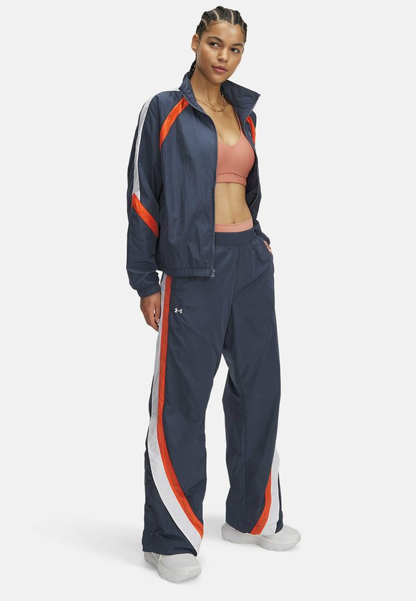 ICON CRINKLE TEAR-AWAY - Tracksuit bottoms - downpour gray3