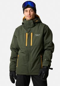 Niewybrane, dk olive green mustard yellow