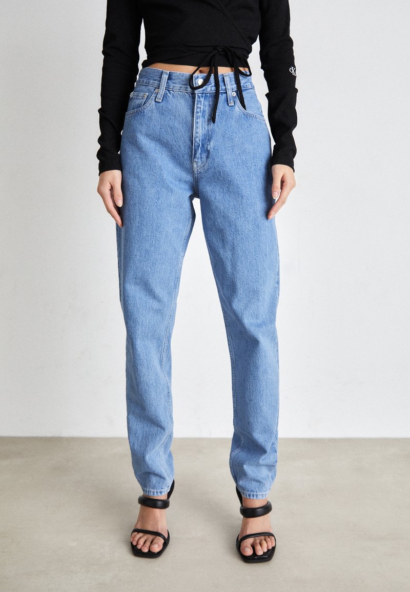 Calvin Klein Jeans Light Blue Organic Cotton Relaxed Fit Jeans