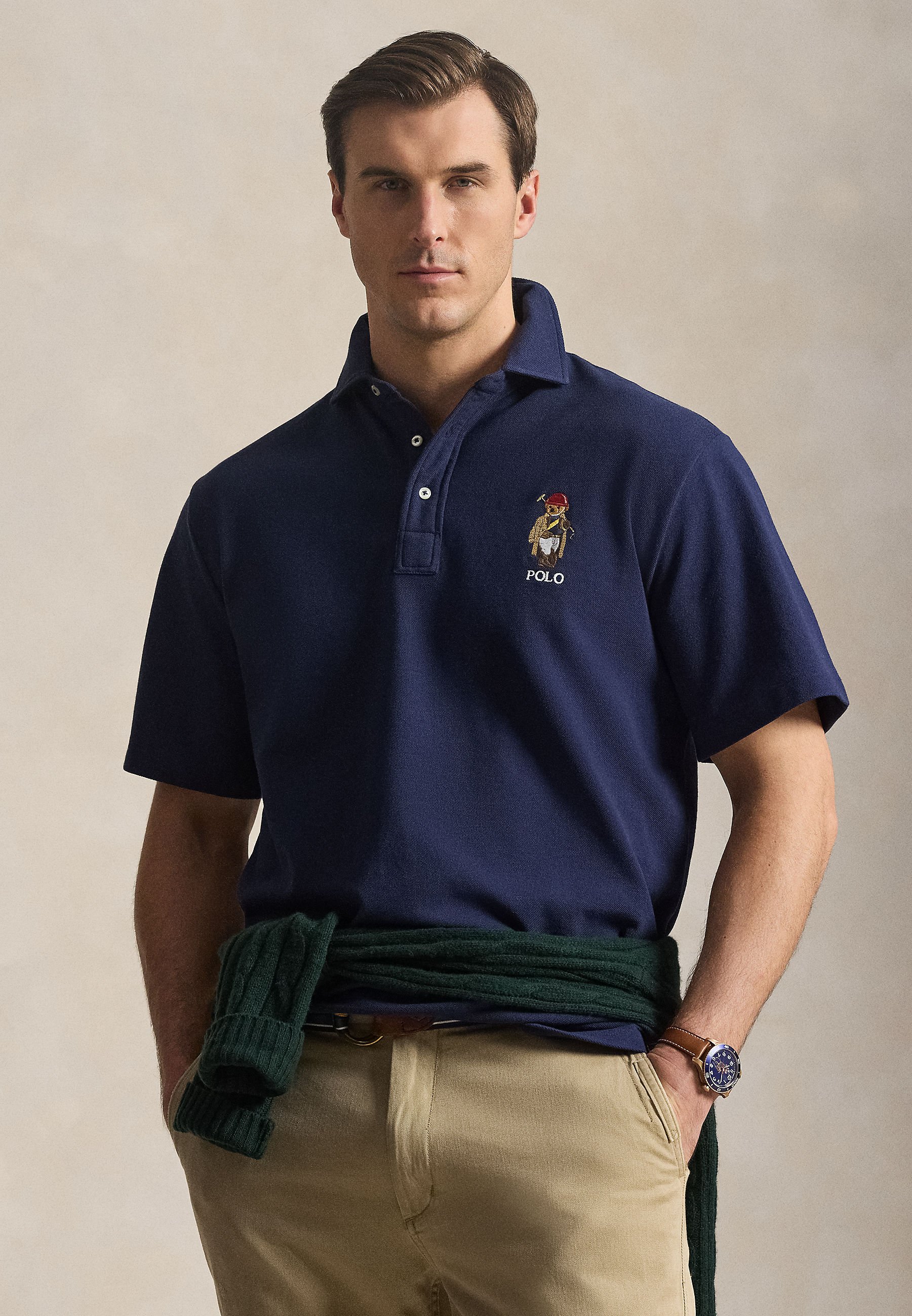 Polo Ralph Lauren Big & Tall POLO BEAR MESH POLO SHIRT - Polo