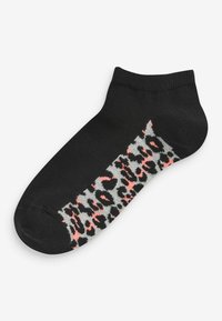 Next 5 PACK STANDARD - Ponožky - black animal print