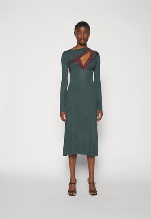 Vaillant BUSTIER DRESS - Robe en jersey - visgreen