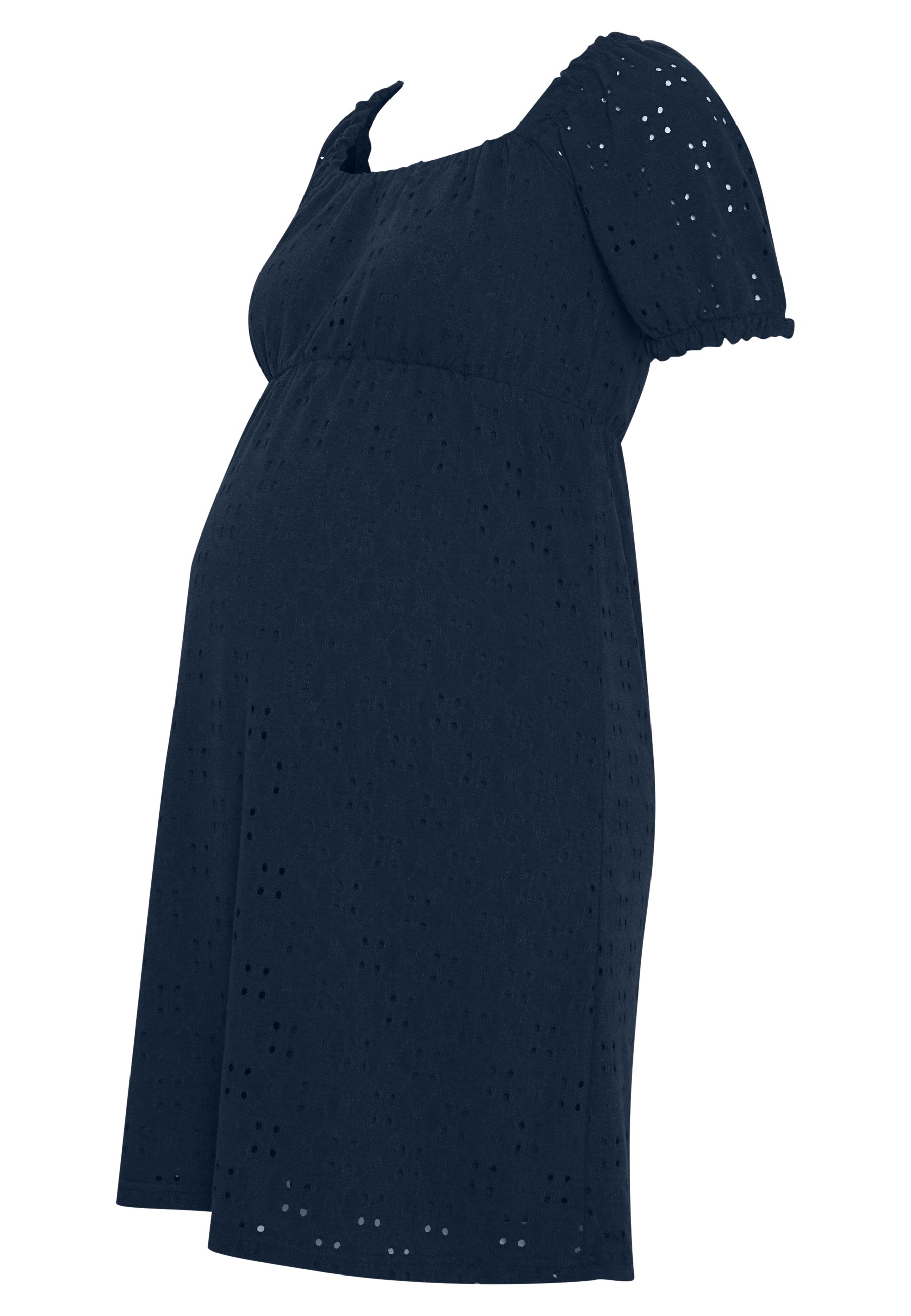 MAMALICIOUS MLMOLLY SHORT DRESS Jerseykjole navy blazer MAMALICIOUS MLMOLLY SHORT DRESS - Jerseykjole - primrose yellow