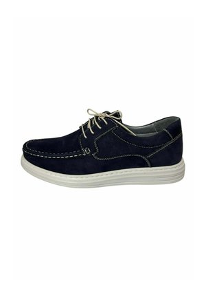 AGUADULCE - Zapatos con cordones - azul marino