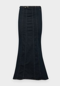 TOBI MAXI - Fustă denim - rinse denim