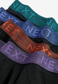 Next 4 PACK - Boxer alsónadrág - black rich marl waistband