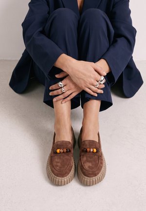 VENEZIA, MOCCASINS - Slipper - brown