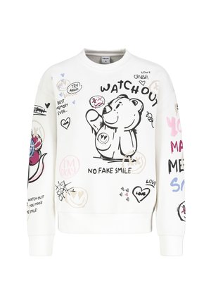 IM ALLOVERPRINT - Sweatshirt - white