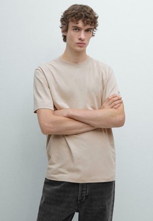SHORT SLEEVE  - T-Shirt basic - sand