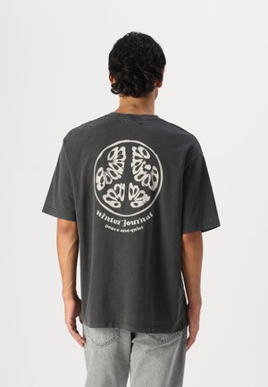 JOURNAL UNISEX - T-shirt con stampa - dark grey