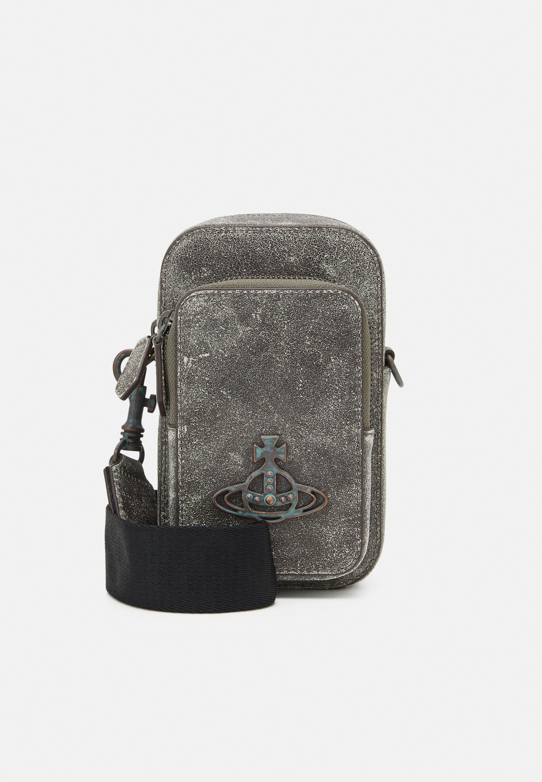Vivienne Westwood DISTRESSED PHONE CROSSBODY BAG UNISEX