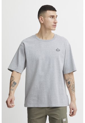 11 Project PROLIE O-NECK - OVERSIZED - T-shirt basic - stone mix