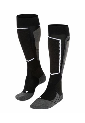 FALKE INTERMEDIATE - Calzettoni - black mix