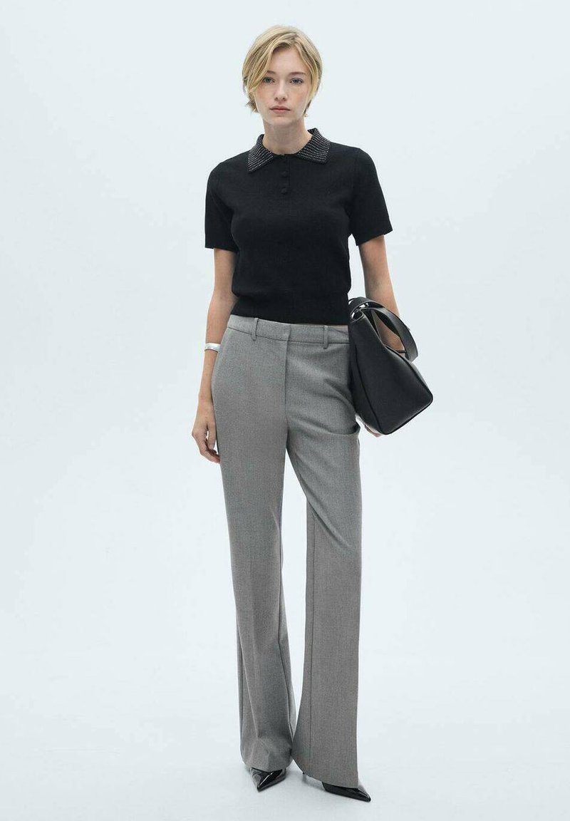 Mango Poloshirt - black