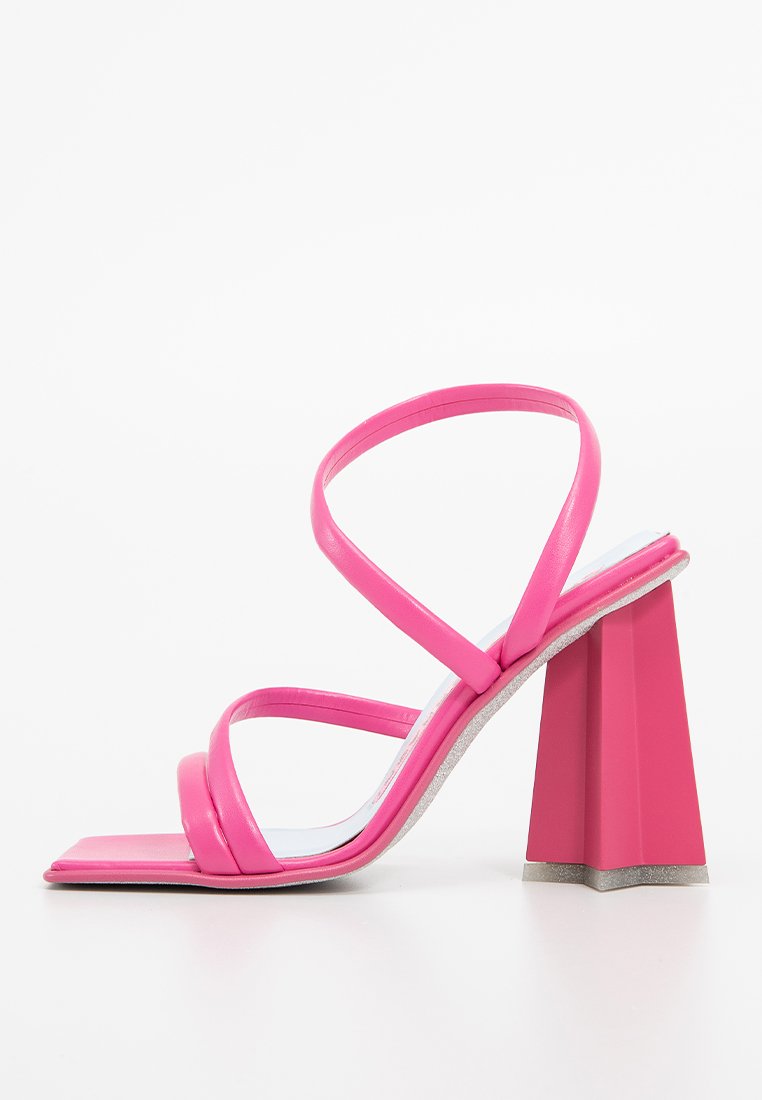 CHIARA FERRAGNI Sandalen met hoge hak donkerroze CHIARA FERRAGNI Sandalen met hoge hak donkerroze