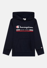 Champion GRAPHIC HOODIE UNISEX - Felpa con cappuccio - new navy