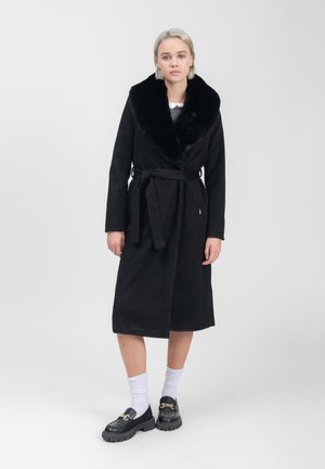 INFLUENCER COLLAR - Manteau classique - black