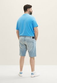 TOM TAILOR Denim Le signore Mom Fit Jeans 1034626, 10280 - Light Stone Wash Denim, 29