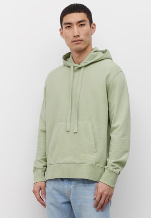 LONG SLEEVE ARTWORK - Sweat à capuche - pistachio gray
