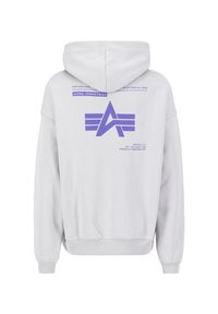 Alpha Industries LOGO  - Felpa con cappuccio - pastel grey