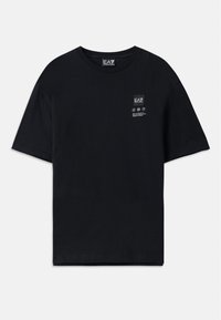 TRAIN LOGO TEE  UNISEX - Trükipildiga T-särk - black/silver colored