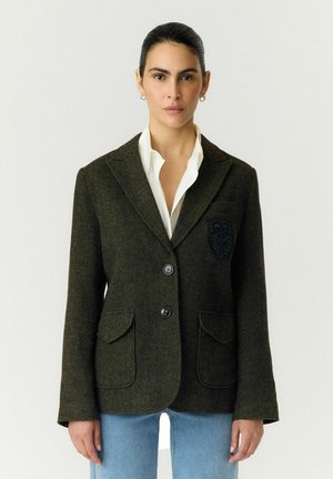 YAS, JACKET YASCAROLYN LS BLAZER - Blazer - dark olive