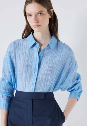 Ipekyol TEXTURED  - Overhemdblouse - l blue
