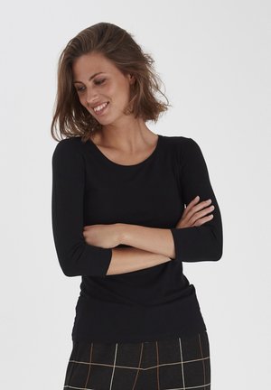 FRKIKSEN 2 - Tshirt - Long sleeved top -  black