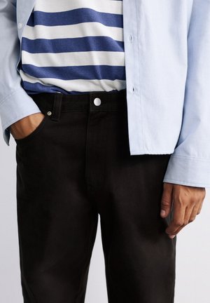 PULL&BEAR, STRAIGHT-LEG - JEANS - Jeans Straight Leg - black