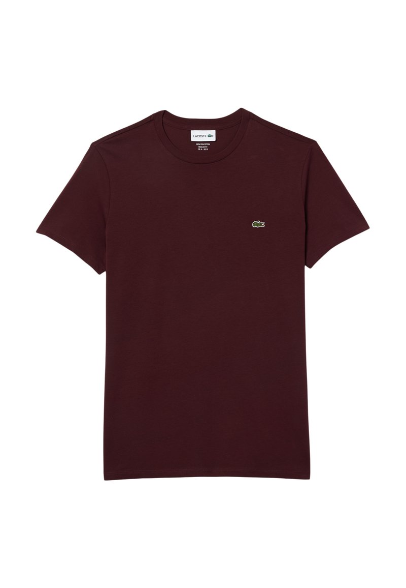 Lacoste T-shirt basic bordeauxrood