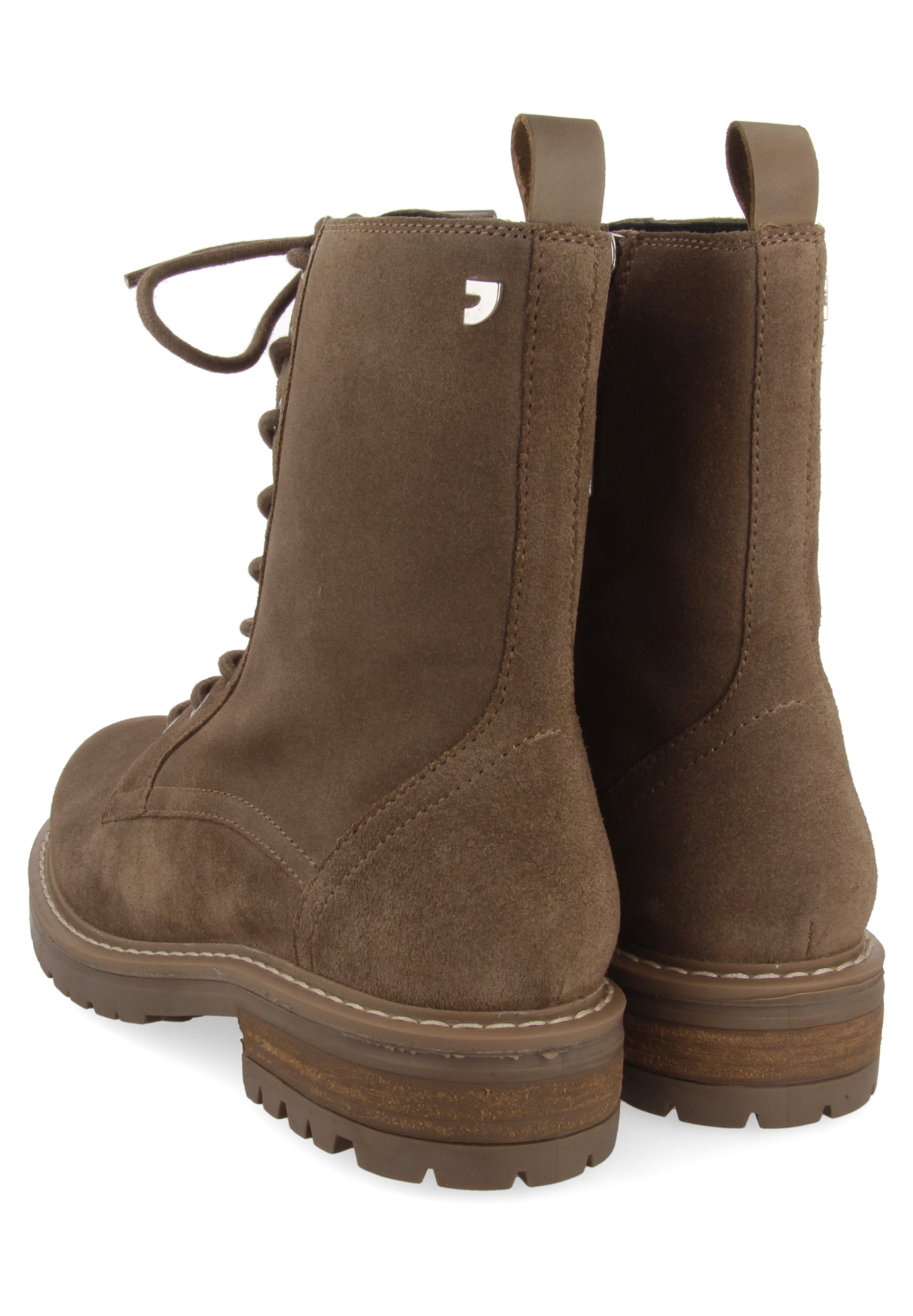 Gioseppo Botas con cordones - taupe/nude - Zalando.es
