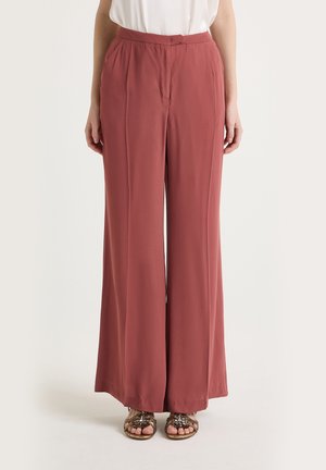 ENVERS - Stoffhose - red